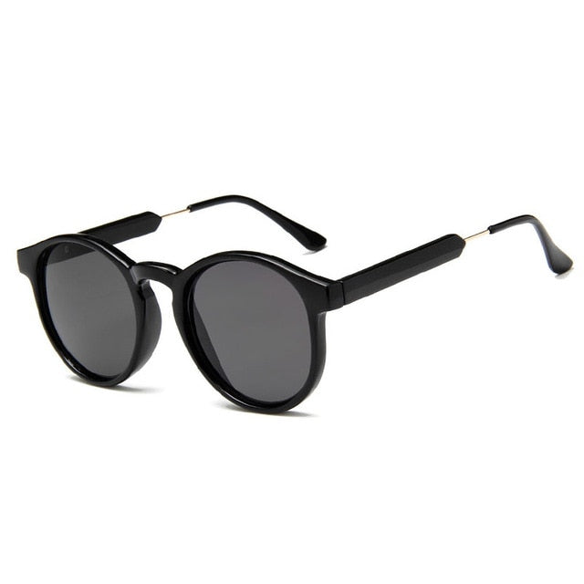 Retro Round Transparent Women Men Sunglasses
