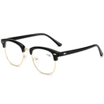 Unisex Reading Glasses Retro Style Half Frame