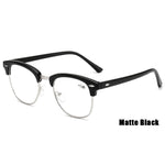 Unisex Reading Glasses Retro Style Half Frame
