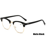 Unisex Reading Glasses Retro Style Half Frame