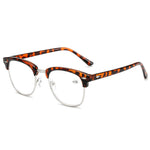 Unisex Reading Glasses Retro Style Half Frame