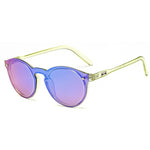 Round Women Men Sunglasses