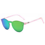 Round Women Men Sunglasses