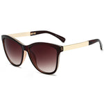 Retro Women Square Big Frame Sunglasses