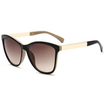 Retro Women Square Big Frame Sunglasses
