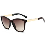Retro Women Square Big Frame Sunglasses