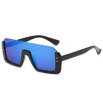 Vintage Semi-Rimless Men Women Sunglasses
