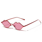 Vintage Lip Shaped Sunglasses